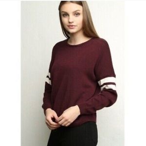 Maroon sweater